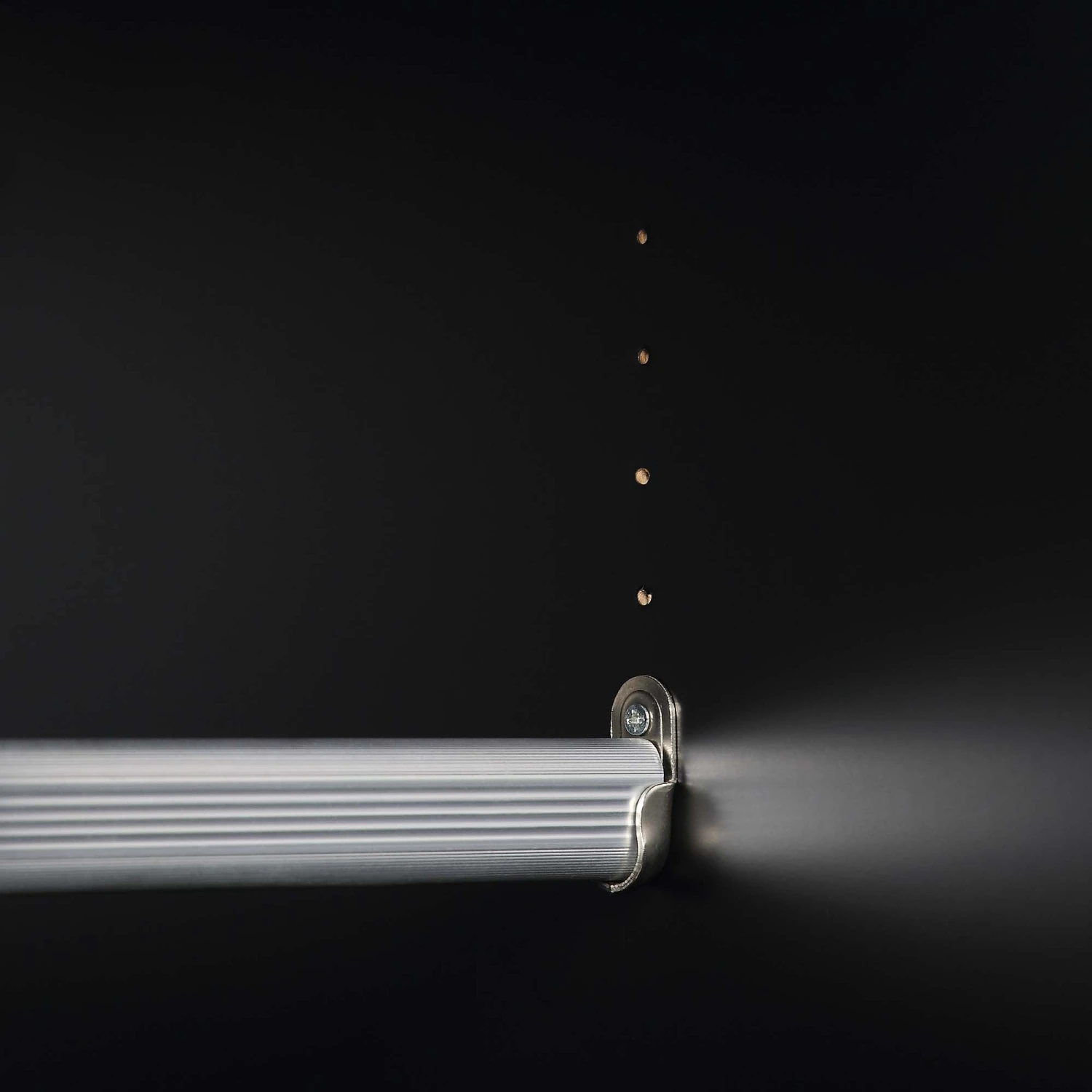 Richmond Ridged Double Wardrobe With Drawer, Matte Black 14 Richmond Ridged Double Wardrobe With Drawer, Matte Black - Image 14