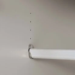 Richmond Ridged Double Wardrobe With Drawer, Matte Taupe -Daals Store BSD 122 TAUPE detail5