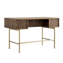 Richmond Ridged Dressing Table, Dark Ash -Daals Store BSD 123 DARKWOOD WB6