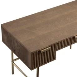 Richmond Ridged Dressing Table, Dark Ash -Daals Store BSD 123 DARKWOOD detail2