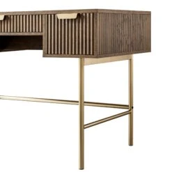 Richmond Ridged Dressing Table, Dark Ash -Daals Store BSD 123 DARKWOOD detail3