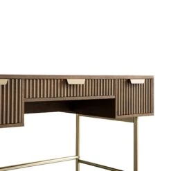 Richmond Ridged Dressing Table, Dark Ash -Daals Store BSD 123 DARKWOOD detail4