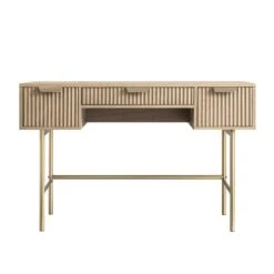 Richmond Ridged Dressing Table, Light Ash -Daals Store BSD 123 LIGHTWOOD WB1