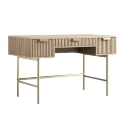 Richmond Ridged Dressing Table, Light Ash -Daals Store BSD 123 LIGHTWOOD WB2