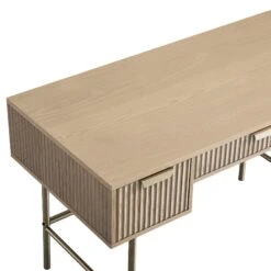 Richmond Ridged Dressing Table, Light Ash -Daals Store BSD 123 LIGHTWOOD detail2