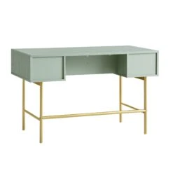 Richmond Ridged Dressing Table, Matte Sage Green 21 Richmond Ridged Dressing Table, Matte Sage Green -Daals Store BSD 123 SAGE WB6