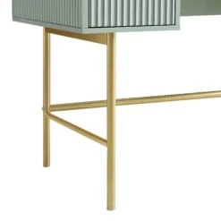 Richmond Ridged Dressing Table, Matte Sage Green 25 Richmond Ridged Dressing Table, Matte Sage Green -Daals Store BSD 123 SAGE detail4
