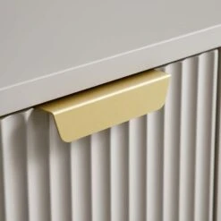 Richmond Ridged Dressing Table, Matte Taupe 26 Richmond Ridged Dressing Table, Matte Taupe -Daals Store BSD 123 TAUPE detail3