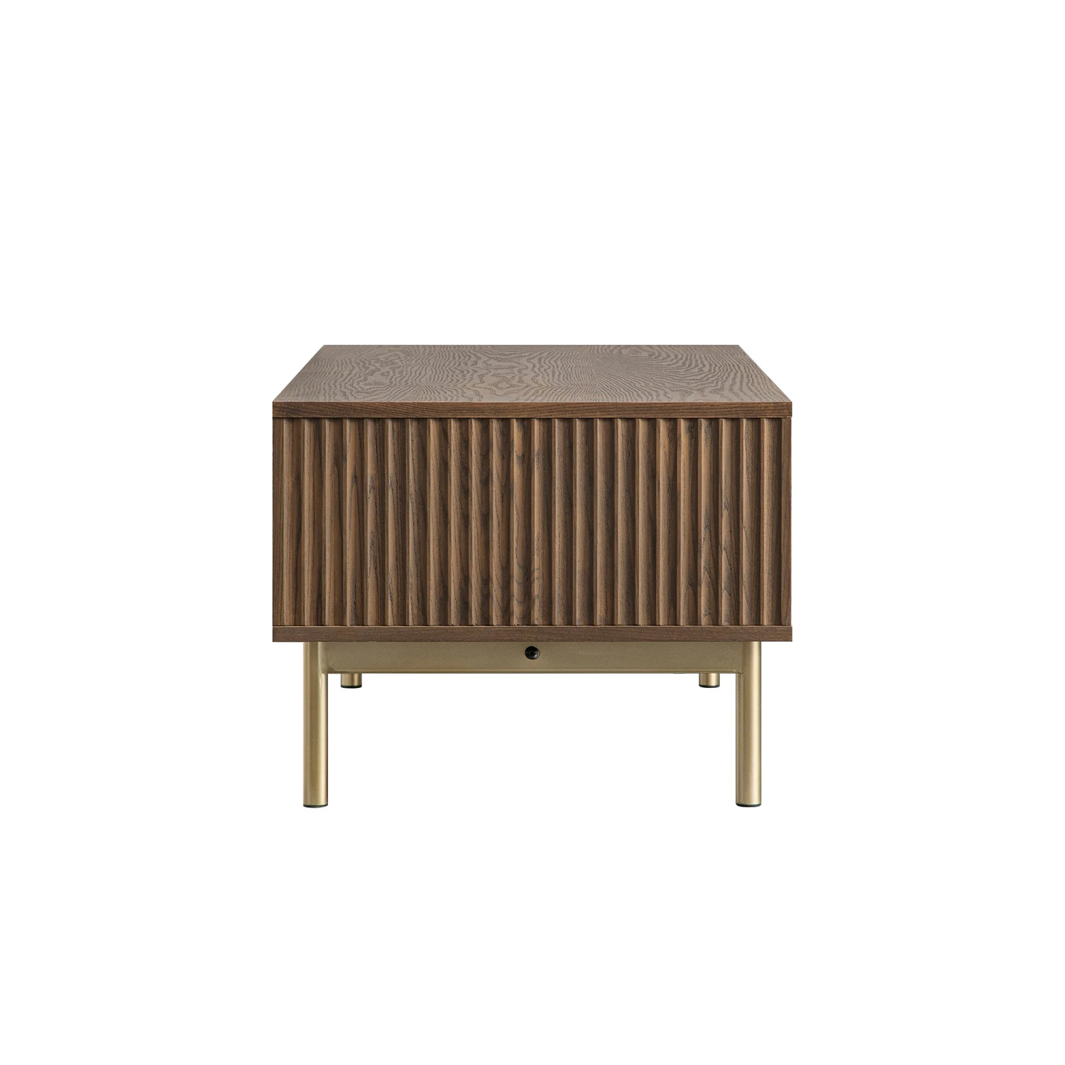 Richmond Ridged Coffee Table With Drawer, Dark Ash 6 Richmond Ridged Coffee Table With Drawer, Dark Ash - Image 6