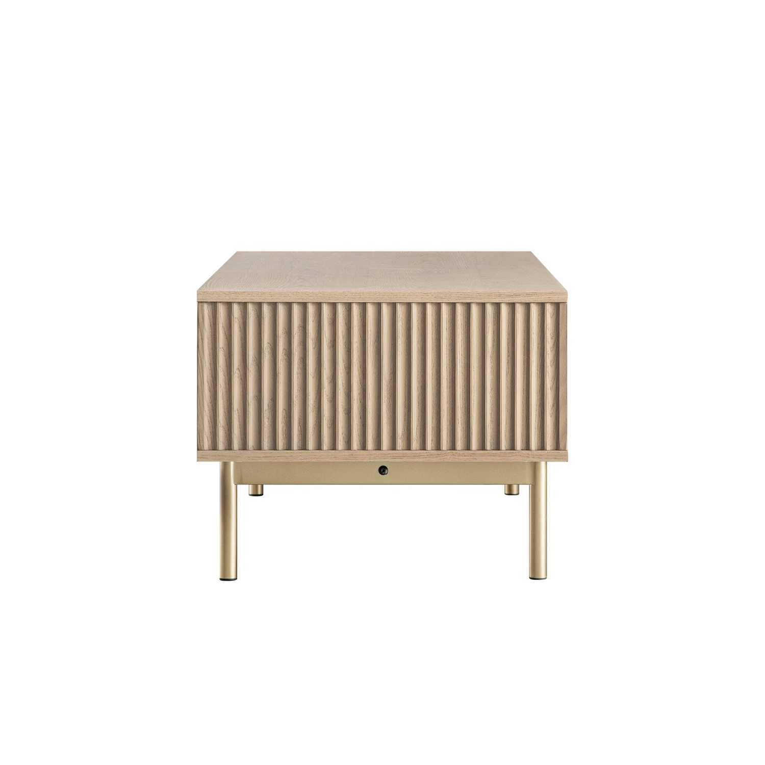 Richmond Ridged Coffee Table With Drawer, Light Ash 6 Richmond Ridged Coffee Table With Drawer, Light Ash - Image 6