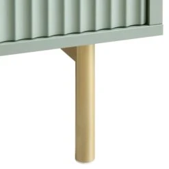 Richmond Ridged Coffee Table With Drawer, Matte Sage Green -Daals Store BSD 125 SAGE detail3