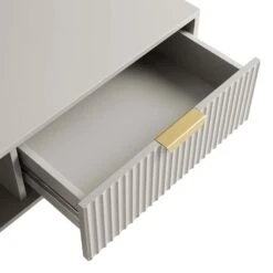 Richmond Ridged Coffee Table With Drawer, Matte Taupe 25 Richmond Ridged Coffee Table With Drawer, Matte Taupe -Daals Store BSD 125 TAUPE detail2 1