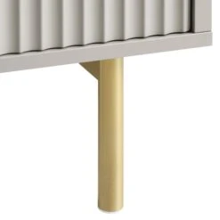 Richmond Ridged Coffee Table With Drawer, Matte Taupe 27 Richmond Ridged Coffee Table With Drawer, Matte Taupe -Daals Store BSD 125 TAUPE detail4