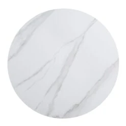 Maru 110cm Round Dining Table β Black Fluted Oak Pedestal with White Ceramic Top 15 Maru 110cm Round Dining Table β Black Fluted Oak Pedestal with White Ceramic Top -Daals Store BSD 137 BLACK WB3