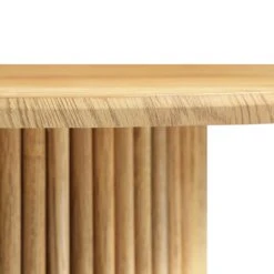 Maru Round Oak Pedestal Coffee Table, Oak 14 Maru Round Oak Pedestal Coffee Table, Oak -Daals Store BSD 138 OAK detail2