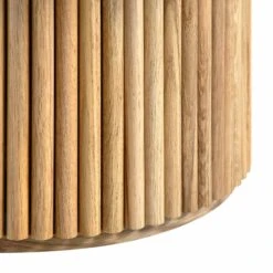 Maru Round Oak Pedestal Coffee Table, Oak 15 Maru Round Oak Pedestal Coffee Table, Oak -Daals Store BSD 138 OAK detail3