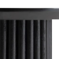 Maru Oak Round Side Table, Black 16 Maru Oak Round Side Table, Black -Daals Store BSD 139 BLACK detail2