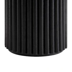 Maru Oak Round Side Table, Black 17 Maru Oak Round Side Table, Black -Daals Store BSD 139 BLACK detail3