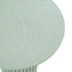 Maru Oak Round Side Table, Sage Green -Daals Store BSD 139 SAGE detail1