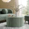 Maru Oak Round Coffee Table With Storage, Sage Green 19 Maru Oak Round Coffee Table With Storage, Sage Green -Daals Store BSD 140 SAGE main