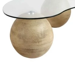 Sveti Curved Glass Coffee Table, Natural -Daals Store BSD 142 OAK detail1