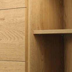 Agnes Curved Edge 2 Door 3 Drawer Wide Sideboard, Natural 29 Agnes Curved Edge 2 Door 3 Drawer Wide Sideboard, Natural -Daals Store BSD 143 OAK detail4