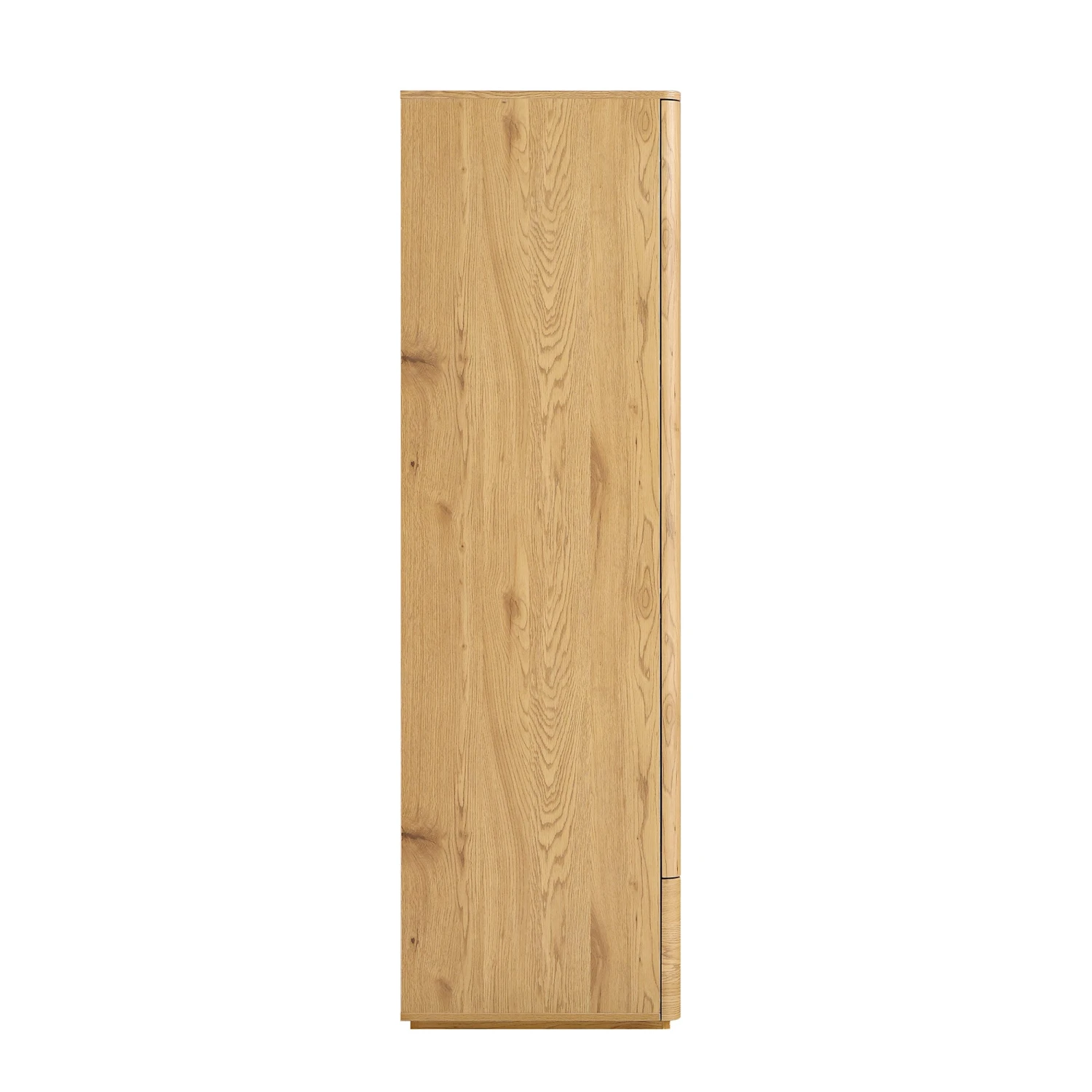 Agnes Curved Edge Triple Wardrobe, Natural 10 Agnes Curved Edge Triple Wardrobe, Natural - Image 10