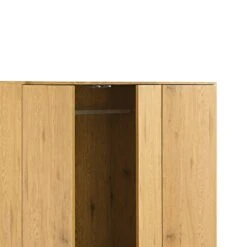 Agnes Curved Edge Triple Wardrobe, Natural 27 Agnes Curved Edge Triple Wardrobe, Natural -Daals Store BSD 147 OAK detail3