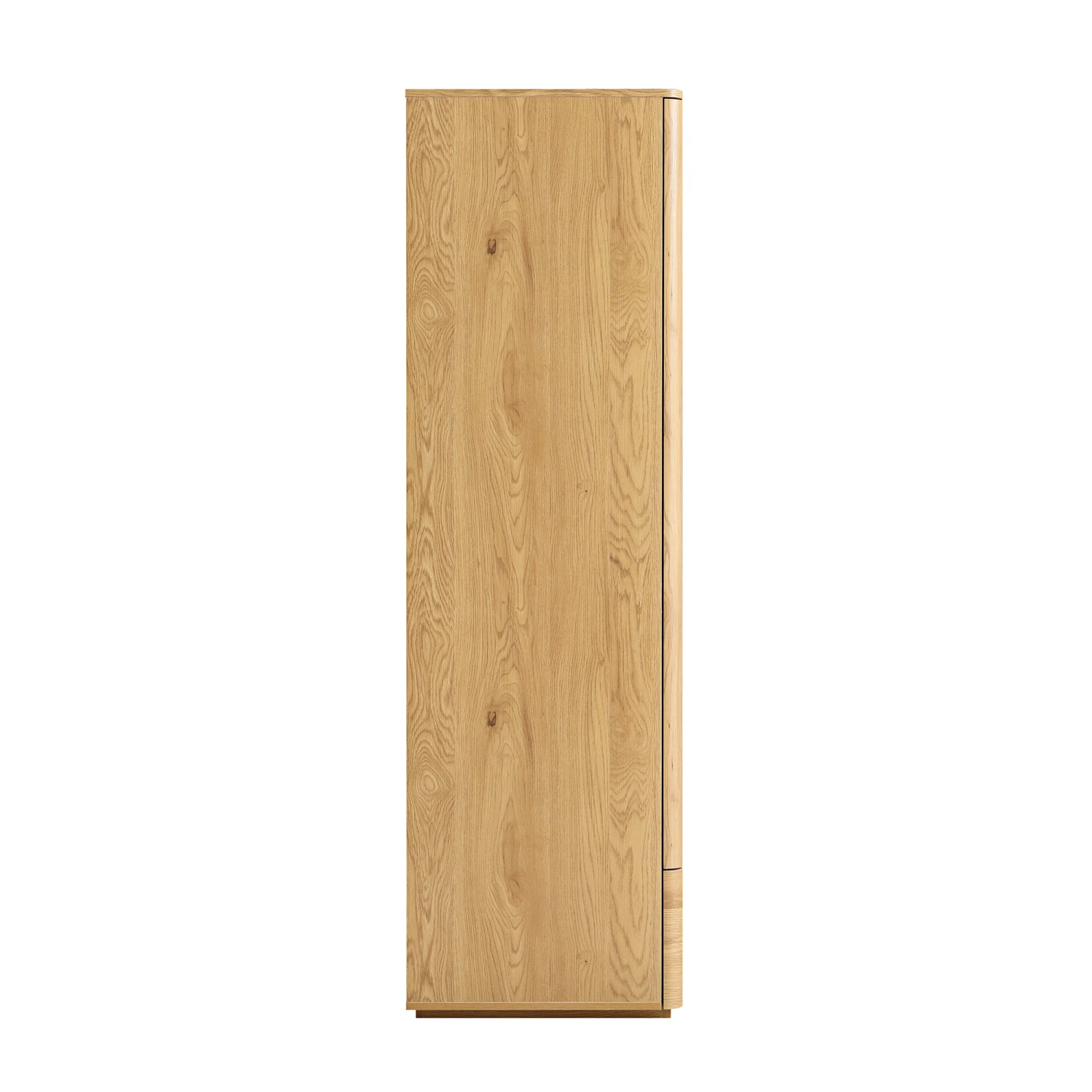 Agnes Curved Edge 4-Door Wardrobe, Natural 10 Agnes Curved Edge 4-Door Wardrobe, Natural - Image 10