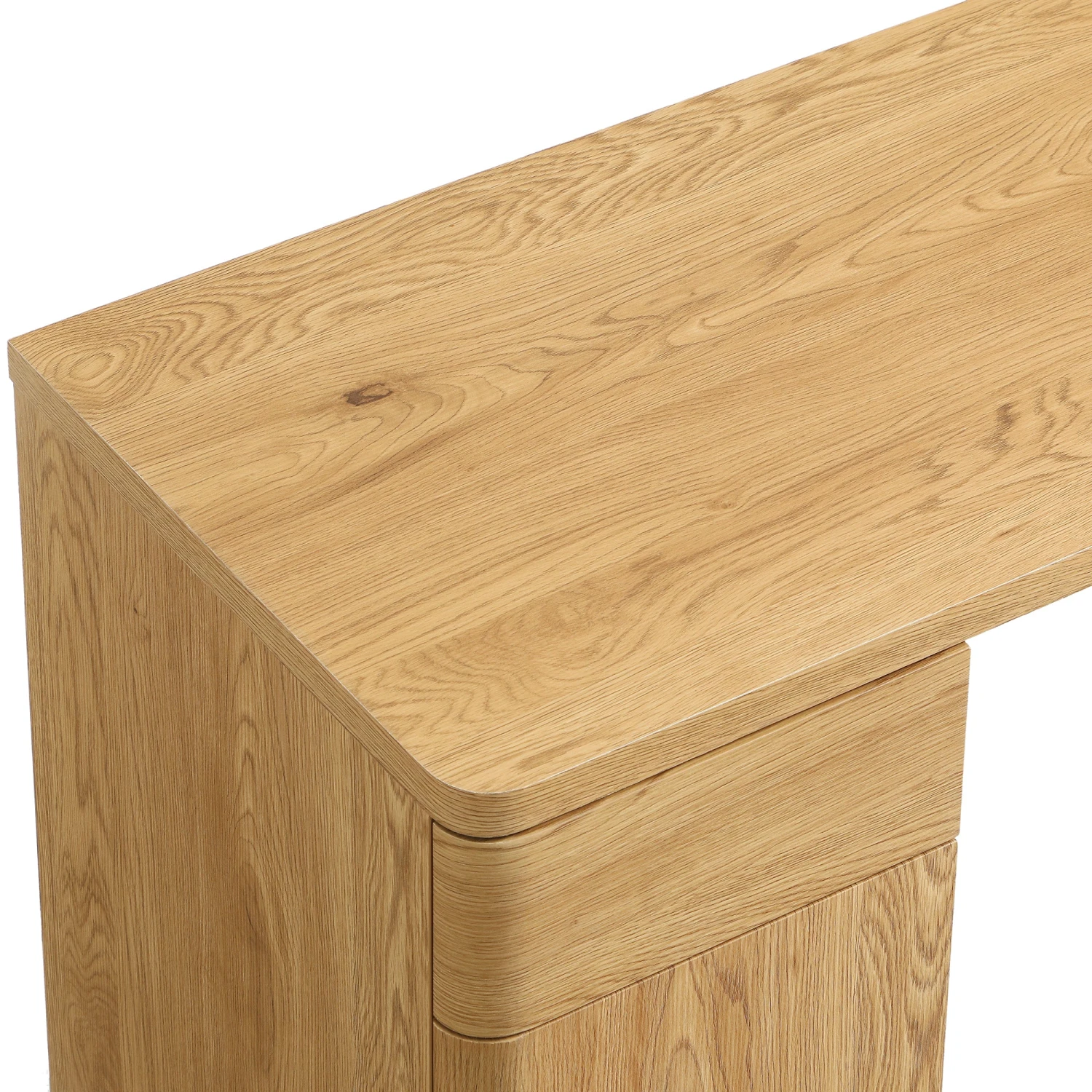 Agnes Curved Edge Desk With Storage, Natural 13 Agnes Curved Edge Desk With Storage, Natural - Image 13