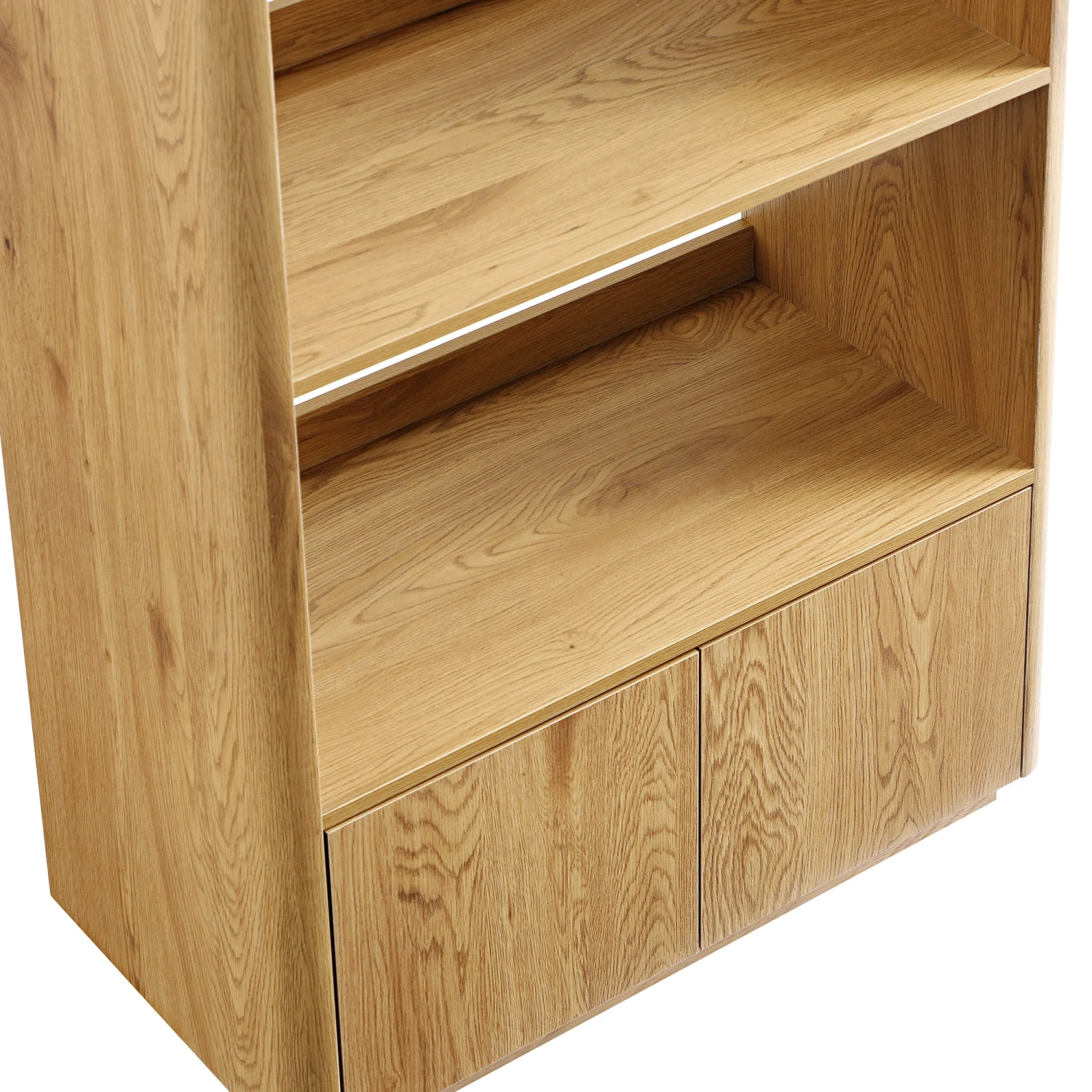 Agnes Curved Edge Bookcase, Natural 13 Agnes Curved Edge Bookcase, Natural - Image 13