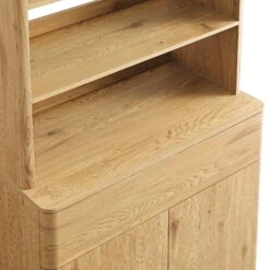 Agnes Curved Edge Dresser, Natural 21 Agnes Curved Edge Dresser, Natural -Daals Store BSD 153 OAK detail1