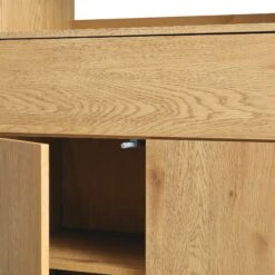 Agnes Curved Edge Dresser, Natural 23 Agnes Curved Edge Dresser, Natural -Daals Store BSD 153 OAK detail3