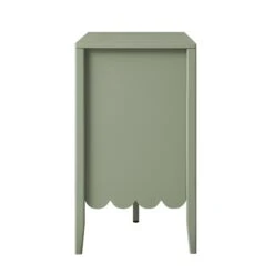 Henley Scalloped Edge 6 Drawer 140cm Wide Chest, Sage Green 14 Henley Scalloped Edge 6 Drawer 140cm Wide Chest, Sage Green -Daals Store BSD 154 SAGE WB5