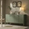 Henley Scalloped Edge 150cm Wide Sideboard, Sage Green 29 Henley Scalloped Edge 150cm Wide Sideboard, Sage Green -Daals Store BSD 157 SAGE main