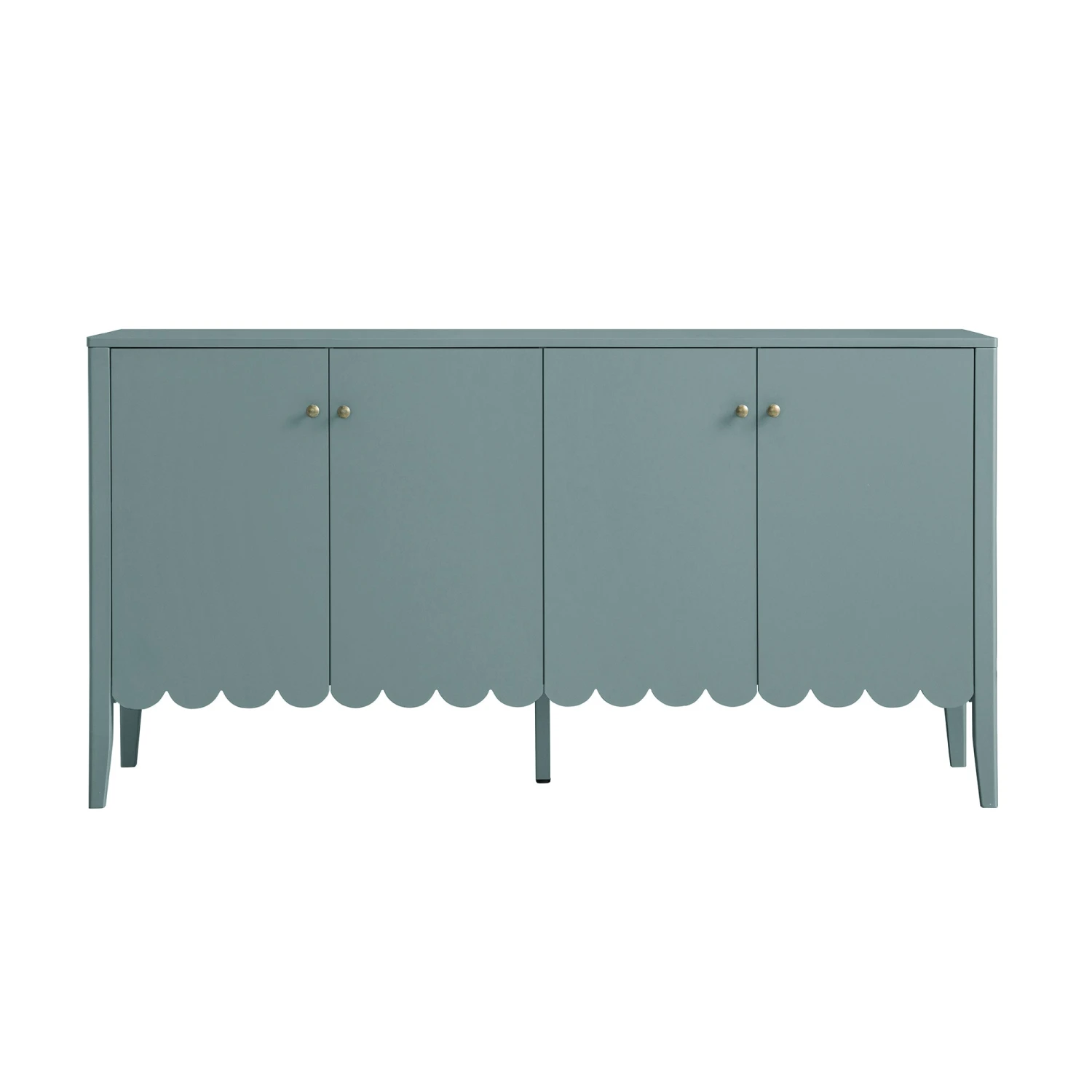 Henley Scalloped Edge 150cm Wide Sideboard, Blue Spruce 8 Henley Scalloped Edge 150cm Wide Sideboard, Blue Spruce - Image 8