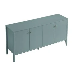 Henley Scalloped Edge 150cm Wide Sideboard, Blue Spruce 28 Henley Scalloped Edge 150cm Wide Sideboard, Blue Spruce -Daals Store BSD 157 TEAL WB5