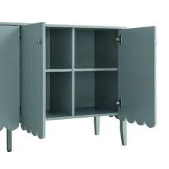 Henley Scalloped Edge 150cm Wide Sideboard, Blue Spruce 33 Henley Scalloped Edge 150cm Wide Sideboard, Blue Spruce -Daals Store BSD 157 TEAL detail3