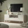 Henley Scalloped Edge 150cm Wide TV Unit, Light Sand -Daals Store BSD 159 BEIGE main