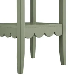 Henley Scalloped Edge Side Table, Sage Green 21 Henley Scalloped Edge Side Table, Sage Green -Daals Store BSD 161 SAGE detail2