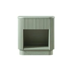 Maru 1-Drawer Bedside Table, Sage Green -Daals Store BSD 167 SAGE WB1