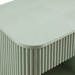 Maru 1-Drawer Bedside Table, Sage Green -Daals Store BSD 167 SAGE detail3