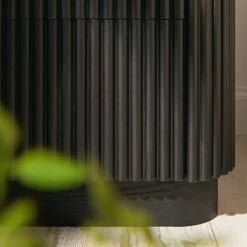 Maru 2-Drawer Bedside Table, Black -Daals Store BSD 168 BLACK scene5