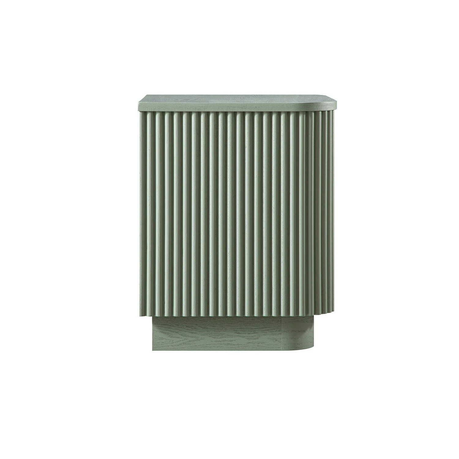 Maru 2-Drawer Bedside Table, Sage Green 5 Maru 2-Drawer Bedside Table, Sage Green - Image 5