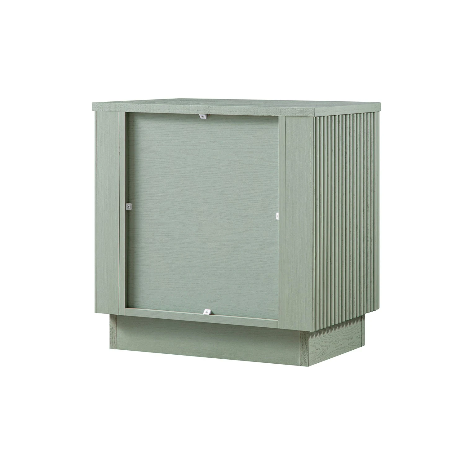 Maru 2-Drawer Bedside Table, Sage Green 6 Maru 2-Drawer Bedside Table, Sage Green - Image 6