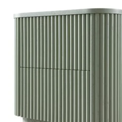 Maru 2-Drawer Bedside Table, Sage Green 15 Maru 2-Drawer Bedside Table, Sage Green -Daals Store BSD 168 SAGE detail1