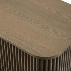 Maru 2-Drawer Bedside Table, Silver Oak 26 Maru 2-Drawer Bedside Table, Silver Oak -Daals Store BSD 168 SILK detail2