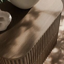 Maru 2-Drawer Bedside Table, Silver Oak 18 Maru 2-Drawer Bedside Table, Silver Oak -Daals Store BSD 168 SILK scene4