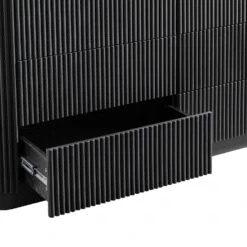 Maru Chest Of 6 Drawers, Black 15 Maru Chest Of 6 Drawers, Black -Daals Store BSD 169 BLACK detail1