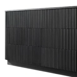 Maru Chest Of 6 Drawers, Black 16 Maru Chest Of 6 Drawers, Black -Daals Store BSD 169 BLACK detail2